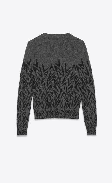 Boomerang jacquard sweater